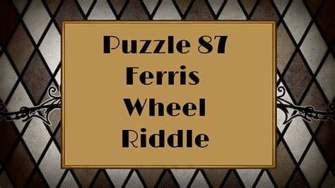curious village puzzle 87